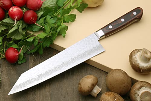 Yoshihiro VG-10 Damascus Kiritsuke Chef Knife