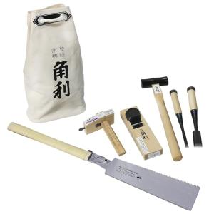 KAKURI Beginner Japanese Woodworking Tool Set 7 Pcs