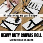 KAKURI Japanese Mini Pull Saw Set with Case