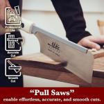 SUIZAN 6" Dozuki Dovetail Pull Saw