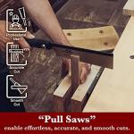 SUIZAN 7" Dozuki Japanese Pullsaw for Woodworking