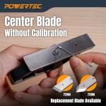 POWERTEC Compact Chisel Plane for Precise Trimming