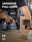 7-Inch Japanese Pull Saw for Precision Cutting