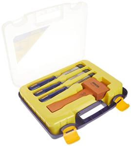IRWIN 4-Piece Japanese Chisel Set with Mallet