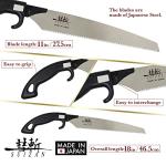 SUIZAN 11" Japanese Pullsaw for Woodworking