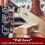 SUIZAN 8" Ryoba Double Edge Japanese Pull Saw
