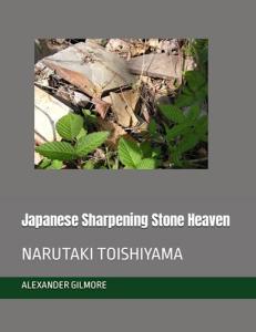 Narutaki Toishiyama Japanese Sharpening Stone