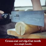 SUIZAN 8" Ryoba Double Edge Japanese Pull Saw