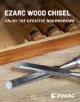 EZARC 6-Piece Wood Chisel Set with Case
