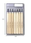 KAKURI 7-Piece Japanese Wood Carving Set