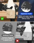 60PCS Japanese Tooth Blades for Oscillating Tools