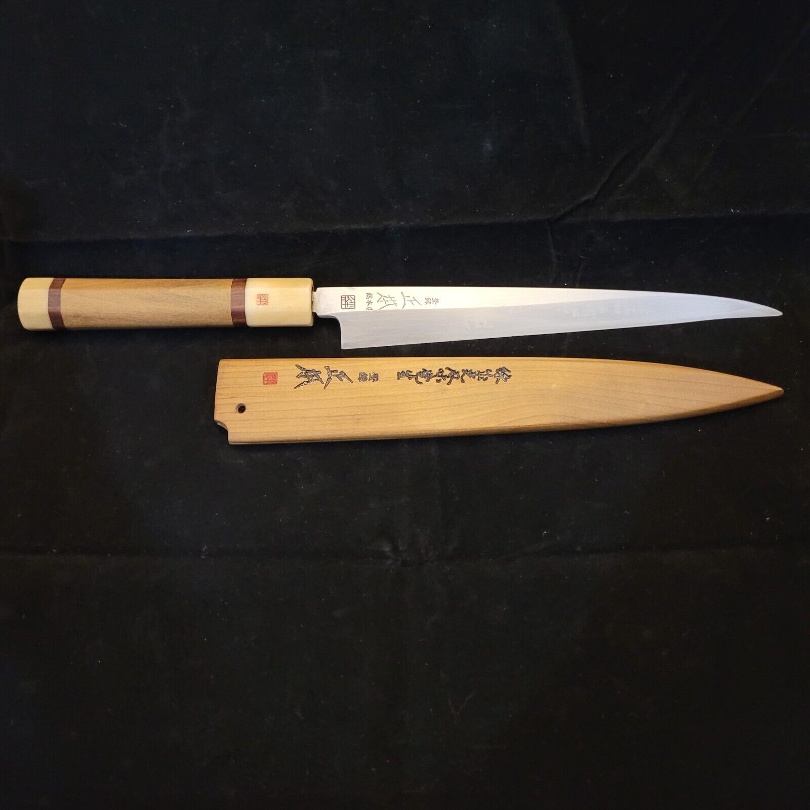 Masamoto Sohonten Korin Hongasumi White Knife with Saya