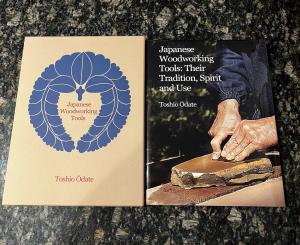 Signed Toshio Odate Japanese Woodworking Knife Set