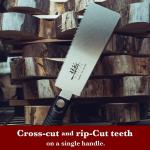 7" Japanese Ryoba Double Edge Pull Saw