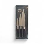 Shun & Kai Wasabi Black 3-Piece Knife Set