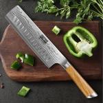 HOSHANHO 6.5 Inch Damascus Nakiri Kitchen Knife