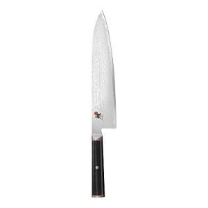 MIYABI Kaizen 9.5" Chef Knife, Black Red Accent