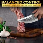 Hand-Forged 3-Piece Japanese Butcher Knife Set