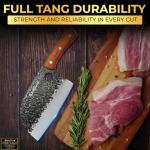 Hand-Forged 3-Piece Japanese Butcher Knife Set