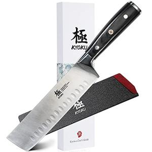 Kyoku Samurai 7" Nakiri Japanese Vegetable Knife