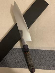 Japanese 210mm Gyuto Knife Damascus VG10