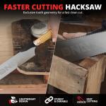 Alloy Steel Japanese Pull Saw Set 9in Blade