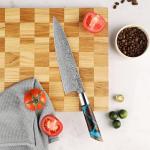 Seido Shinko 5-Piece Damascus Knife Set