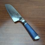 Shun Engetsu 7" Dual Core Damascus Santoku Knife