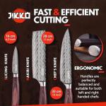 Jikko DiamondRazor Ultra Sharp Japanese Knife Set