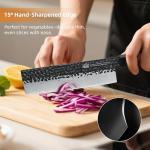 Findking Dynasty Japanese Nakiri Kitchen Knife 7