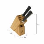 Shun Sora 3-Piece Kitchen Knife Block Set