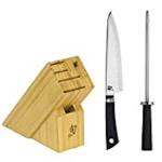 Shun Sora 3-Piece Kitchen Knife Block Set