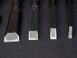 Hidari Nobuhiro Iwazaki 6-Piece Japanese Chisel Set