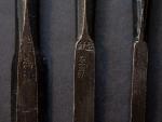 Hidari Nobuhiro Iwazaki 6-Piece Japanese Chisel Set