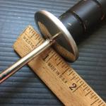 70s Japanese Long Handle Slicing Knife 20