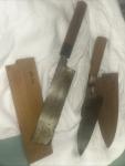 Set of 2 Vintage Japanese Knives