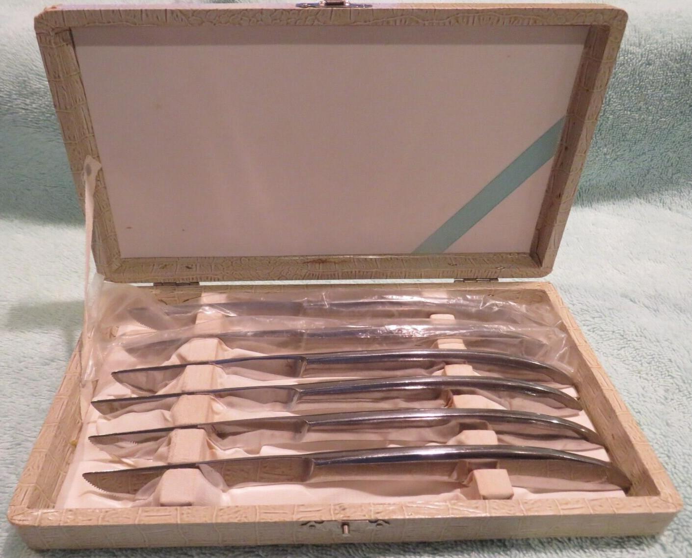 Set of 6 Vintage Japanese Steak Knives