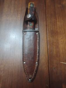 Japanese YCC Bone Handle Hunting Knife