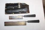 Set of 2 Vintage Japanese Chef Knives