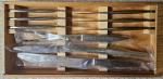 Japanese Stainless Steel Knife Set in Wood Box