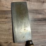 Japanese Cleaver Butcher Knife with Wooden Handle