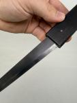 Japanese Hand Forged Small Knife with Ebony Handle
