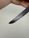 Japanese Hand Forged Small Knife with Ebony Handle