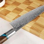 Shinko 8" Gyuto Knife – Damascus Steel Blade