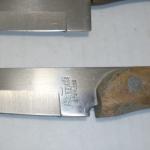 Set of 2 Vintage Japanese Butcher Knives