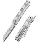 KATSU Handmade Damascus Steel Japanese Folding Knife