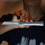 KATSU Handmade Damascus Steel Japanese Folding Knife