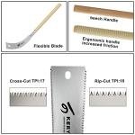 KERYE Japanese Pull Saw 9.5 Inch Ryoba