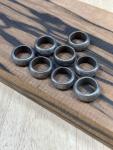 Japanese Chisel Ring Set of 8 - Tsuchime Finish