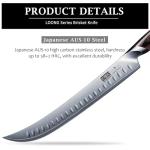 HOSHANHO 12-Inch Japanese Carving Knife - Ergonomic Design